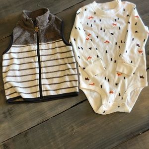 Vest and Bodysuit